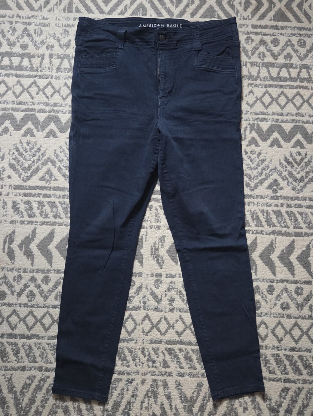 American Eagle Outfitters Dark Navy Skinny Jeggings for Women